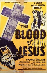 Poster for the movie "The Blood of Jesus"