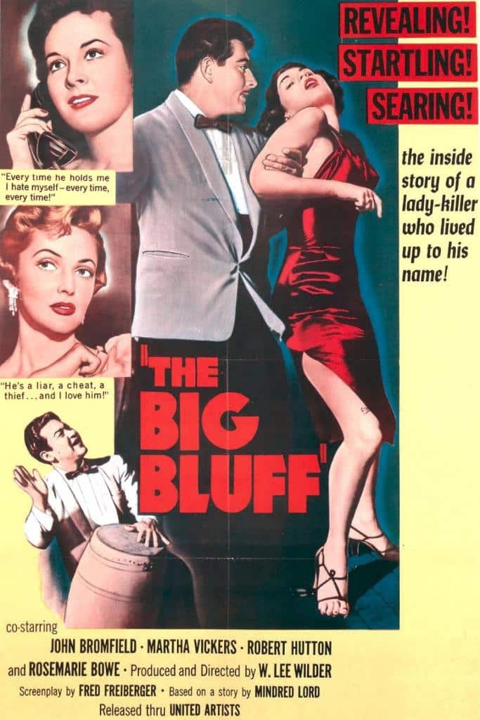 Poster for the movie "The Big Bluff"
