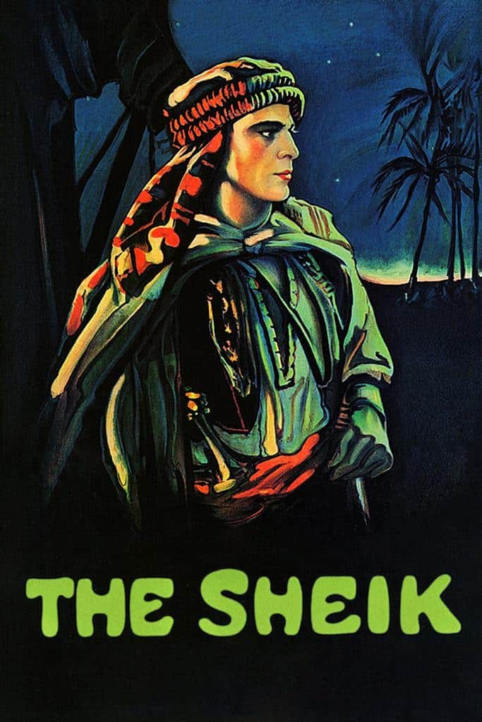 Poster for the movie "The Sheik"