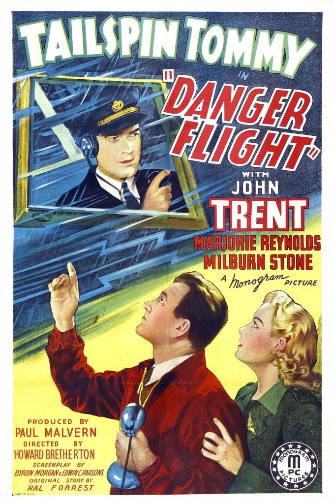Poster for the movie "Danger Flight"