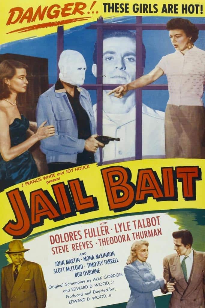 Poster for the movie "Jail Bait"