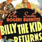 Poster for the movie "Billy The Kid Returns"