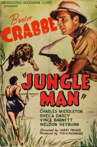Poster for the movie "Jungle Man"