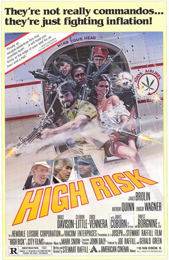 Poster for the movie "High Risk"