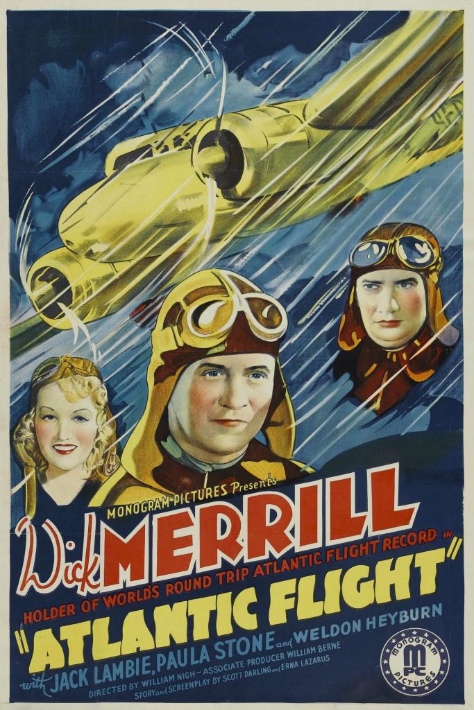 Poster for the movie "Atlantic Flight"