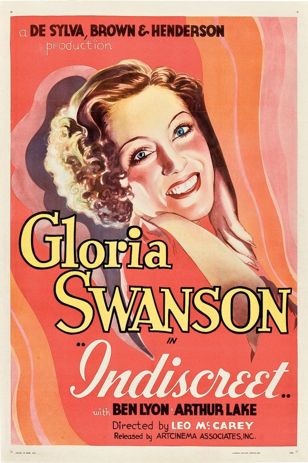 Poster for the movie "Indiscreet"