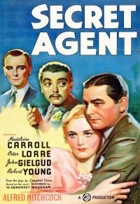 Poster for the movie "Secret Agent"
