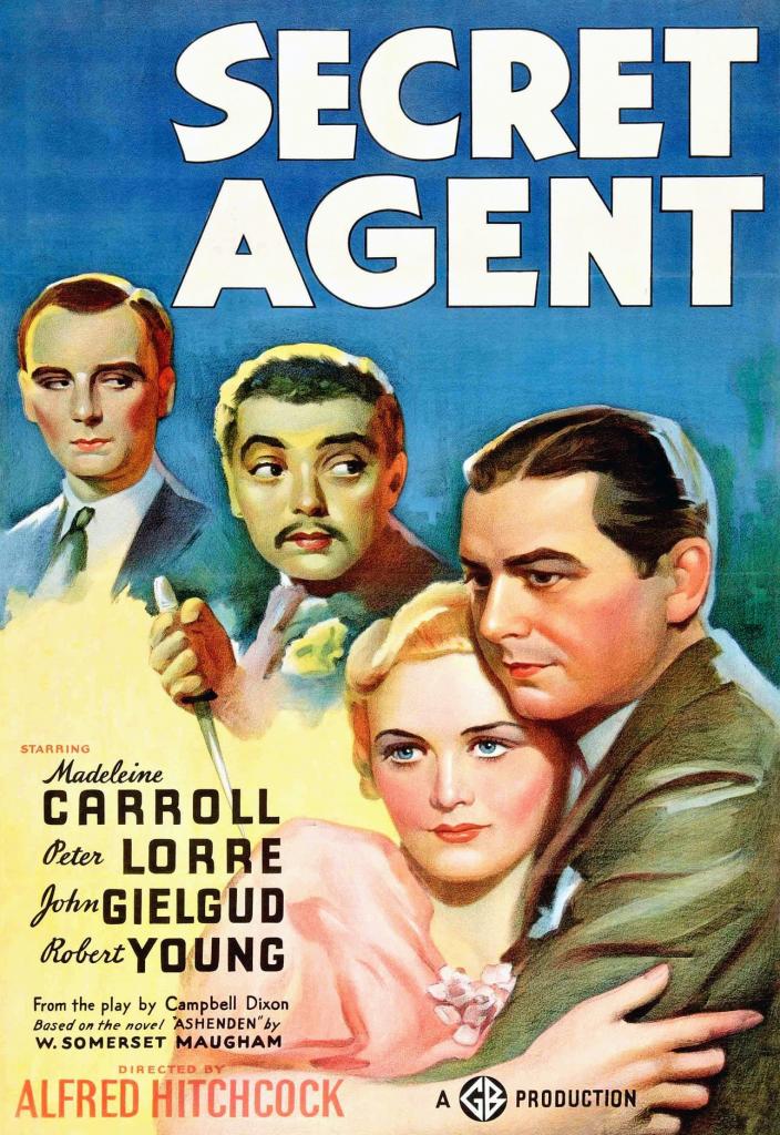 Poster for the movie "Secret Agent"