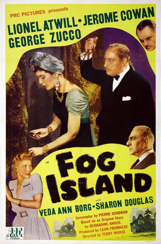 Poster for the movie "Fog Island"