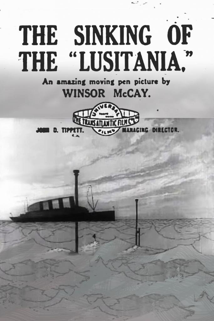Poster for the movie "The Sinking of the Lusitania"