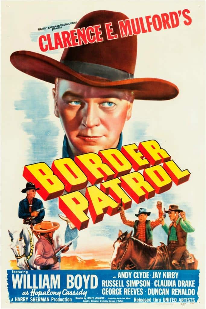Poster for the movie "Border Patrol"