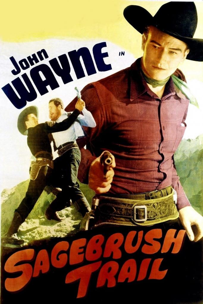 Poster for the movie "Sagebrush Trail"