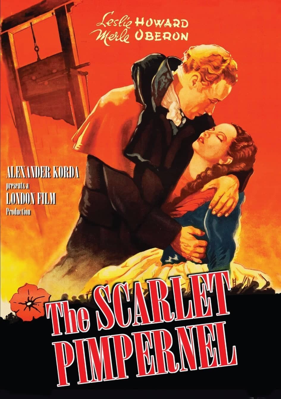 Poster for the movie "The Scarlet Pimpernel"