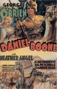 Poster for the movie "Daniel Boone"