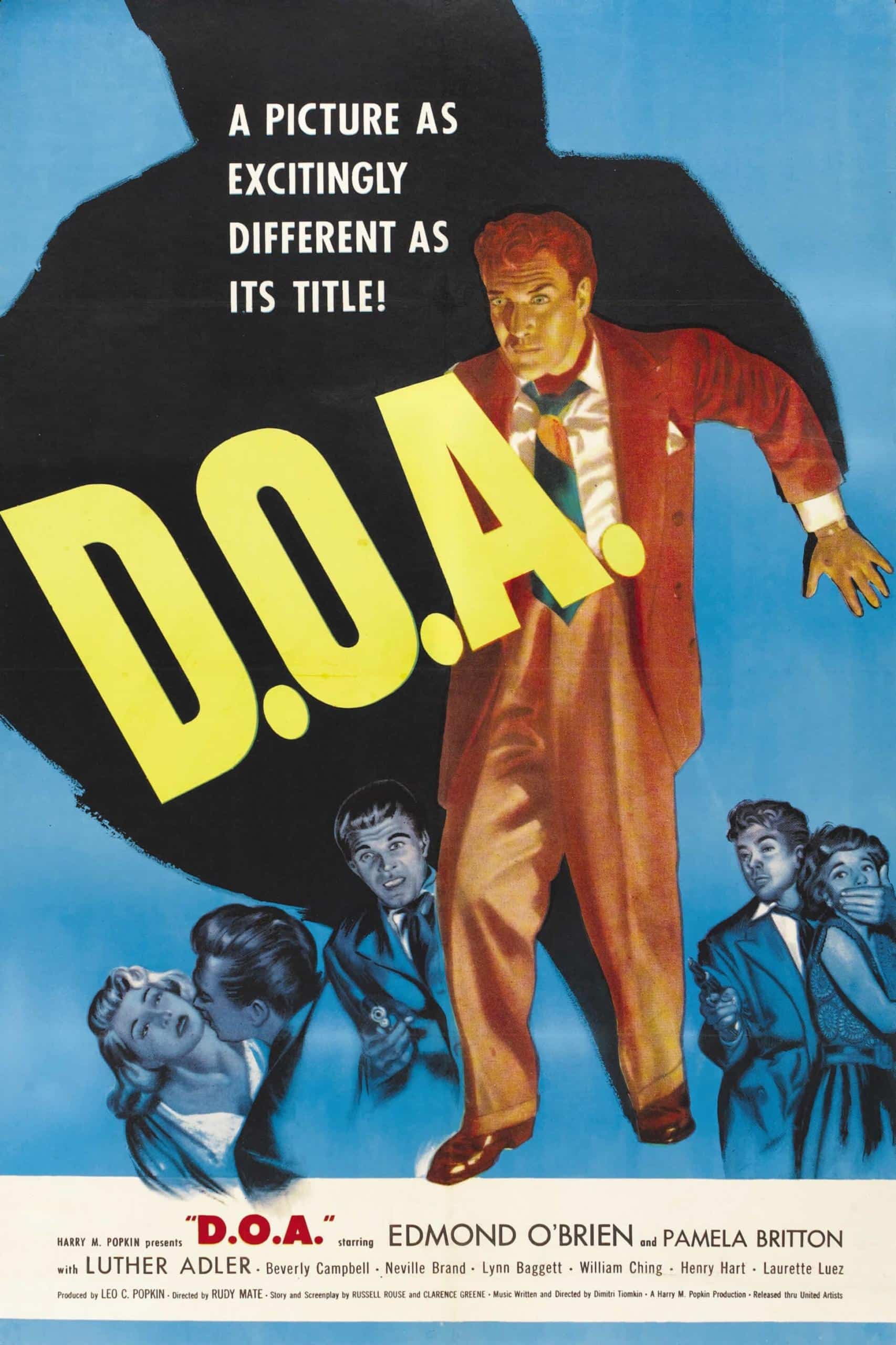 Poster for the movie "D.O.A."