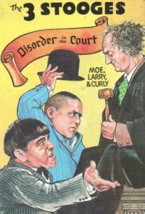 Poster for the movie "Disorder in the Court"