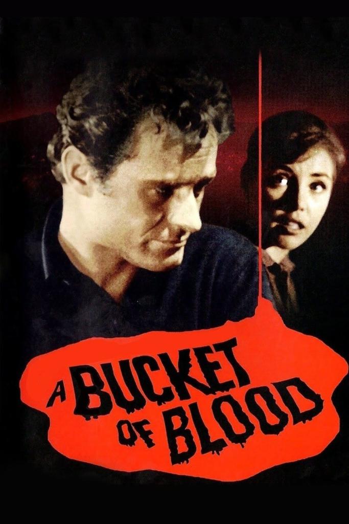 Poster for the movie "A Bucket of Blood"