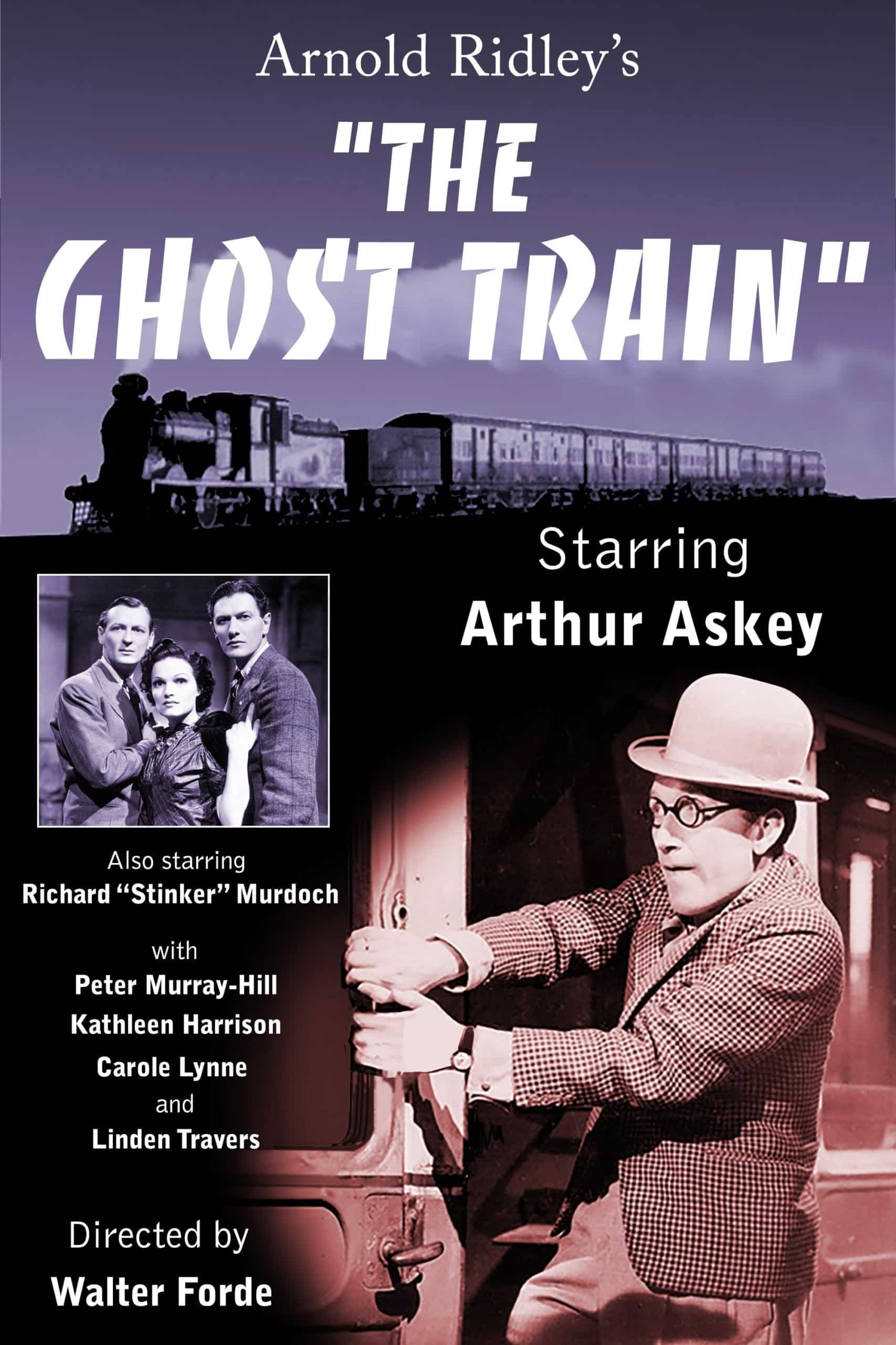 Poster for the movie "The Ghost Train"