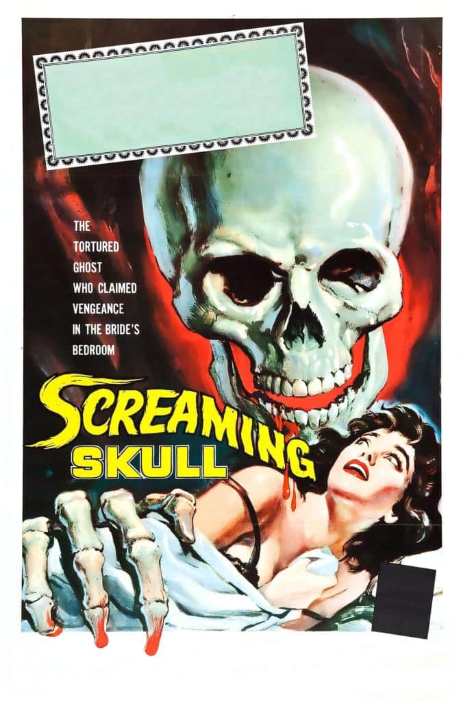 Poster for the movie "The Screaming Skull"